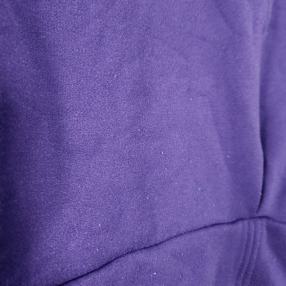 Athleta Purple Quarter-Zip Fleece Pullover - Picture 5 of 6